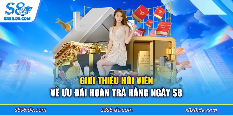 Giới thiệu hội viên về ưu đãi hoàn trả hằng ngày S8