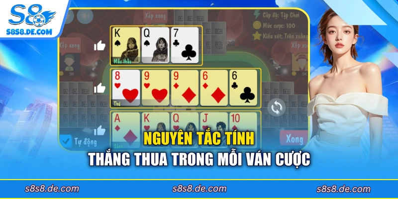 Nguyên tắc tính thắng thua trong mỗi ván cược